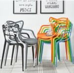 Wholesale Outdoor Commercial Stackable Silla Lounge/Restaurant/Plastic Chairs Price for Dining/Modern/Party/Garden/Coffee Shop/Event/Dining Room Furniture