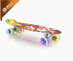 LED Light Skateboard Plastic Material Penny Skateboard