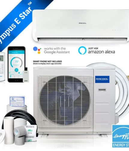 Olympus 12,000 BTU 1-Ton Ductless Mini-Split Air Conditioner and Heat Pump - 230V/60Hz